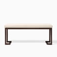 thumbnail image 1 of Cream White Boucle Bench - Blend Fashion and Function in Bedroom, 1 of 2