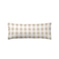 thumbnail image 1 of Cream White Buffalo Check Body Pillow Cover 20x54, Farmhouse Plaid Modern Geometric Decorative Pillowcase with Zipper, Microfiber Pillow Protector, Soft Breathable Long Lumbar Pillowcases for Women, 1 of 9