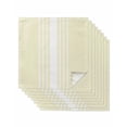 thumbnail image 1 of Cream White Stripe Cloth Napkins Set of 8 Reusable Dinner Napkins, Modern Rustic Vertical Striped Cocktail Napkin Washable Table Napkins for Wedding/Holiday Party/Baby Shower 20"x20", 1 of 7