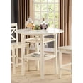 thumbnail image 1 of Cream - colored - 2 drop - leaf extension function - Countertop use - 40x40x36 inches size, 1 of 2