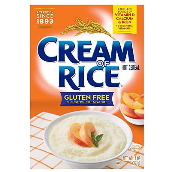 Instant Rice Cream Cream of Rice, Instant Hot Cereal, 1.5 Ounce (Pack of 8) - Walmart.com