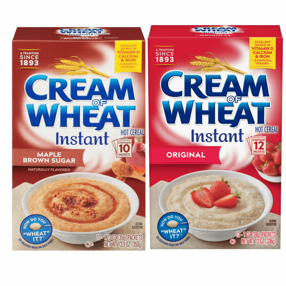 Cream of Wheat Variety Pack (Original & Maple Brown Sugar)