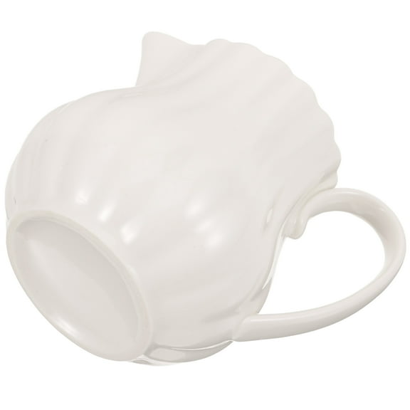 Small Porcelain Creamer Pitcher Jug Sauce Cup for Serving Cream, , and Sauces in Kitchen or Dining