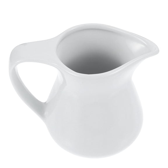 Creamer Pitcher with Handle 200ml Sauce Pitcher Creamer Coffee Syrup Jar Server for Home Made Iced Lemon Water and Tea