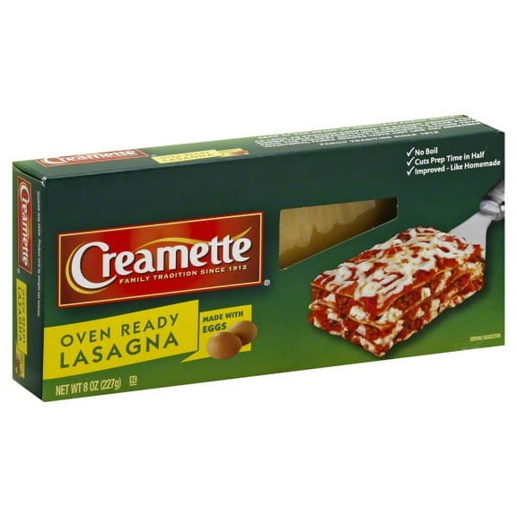 Creamette 8 oz Oven Ready Lasagna Pasta