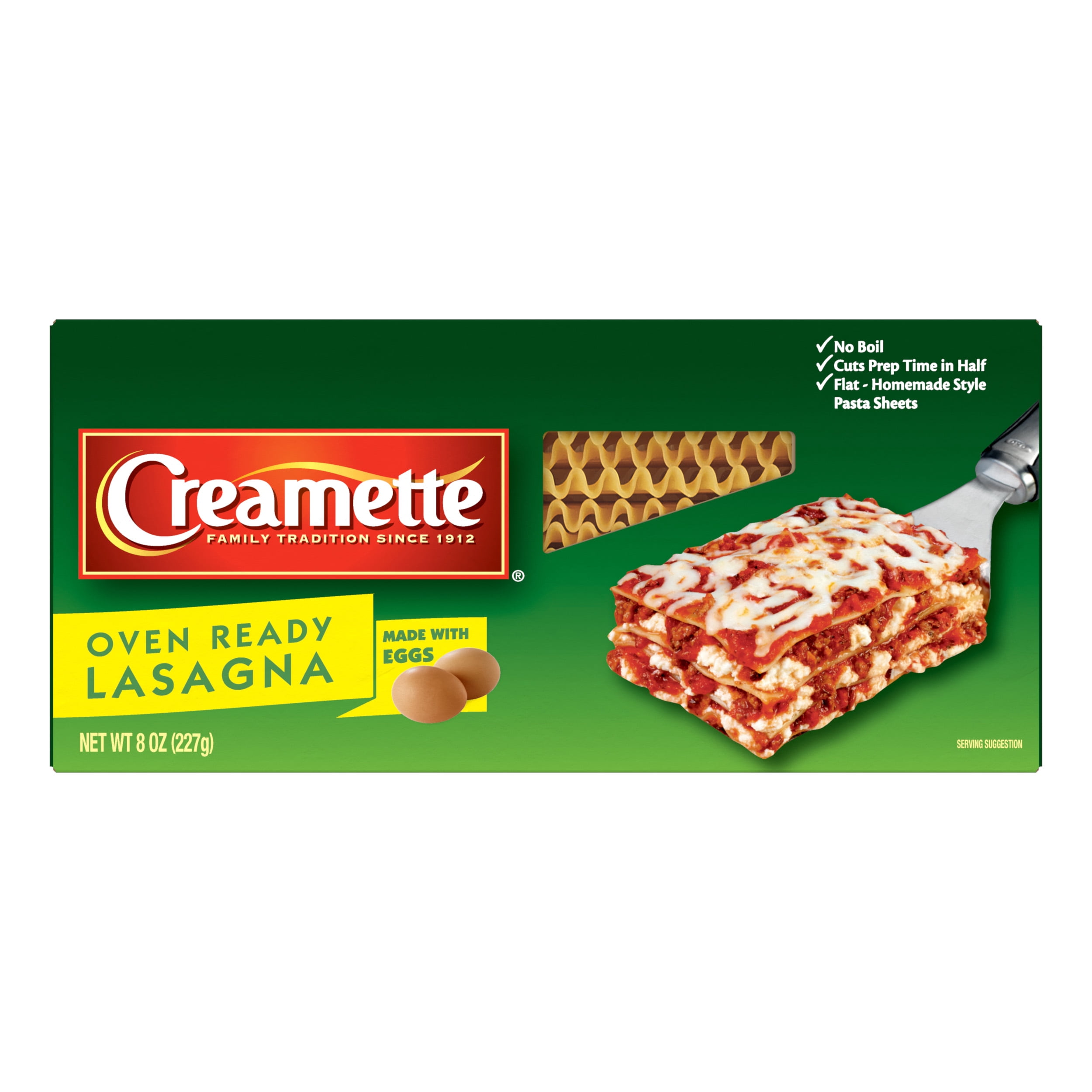 Creamette 8 oz Oven Ready Lasagna Pasta