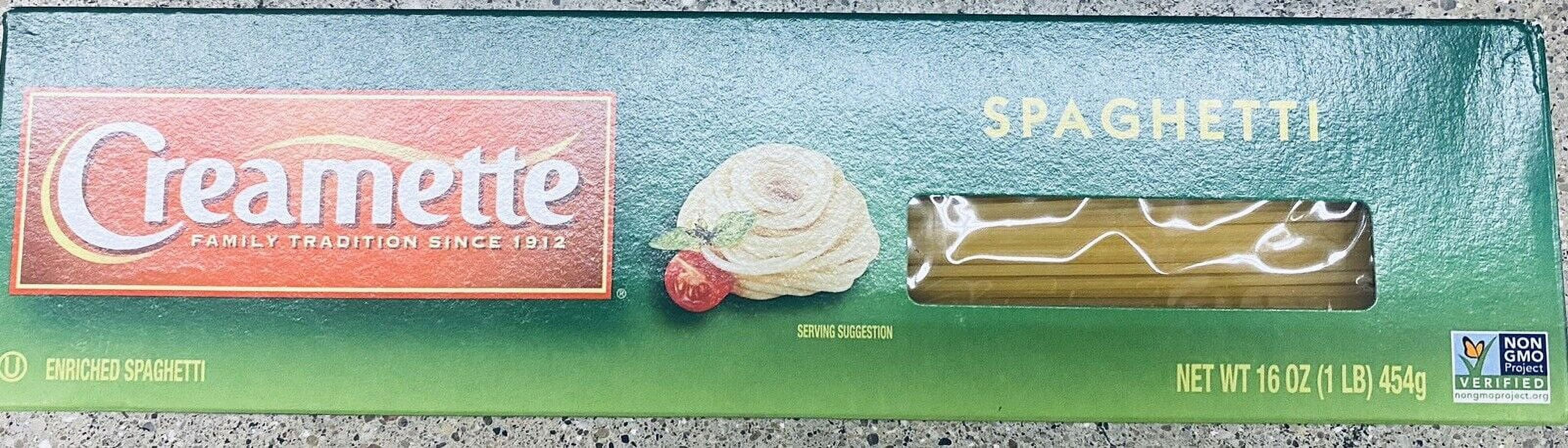 Creamette Pasta Spaghetti Noodles NON GMO 16 oz Box