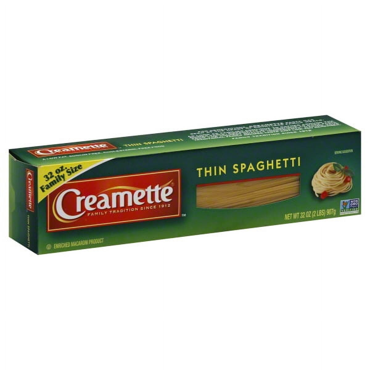 Creamette Thin Spaghetti, 32-Ounce Box