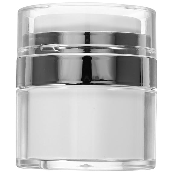 KAKOWELY Refillable Cream Box Plastic 1Set 2.4x2.1in