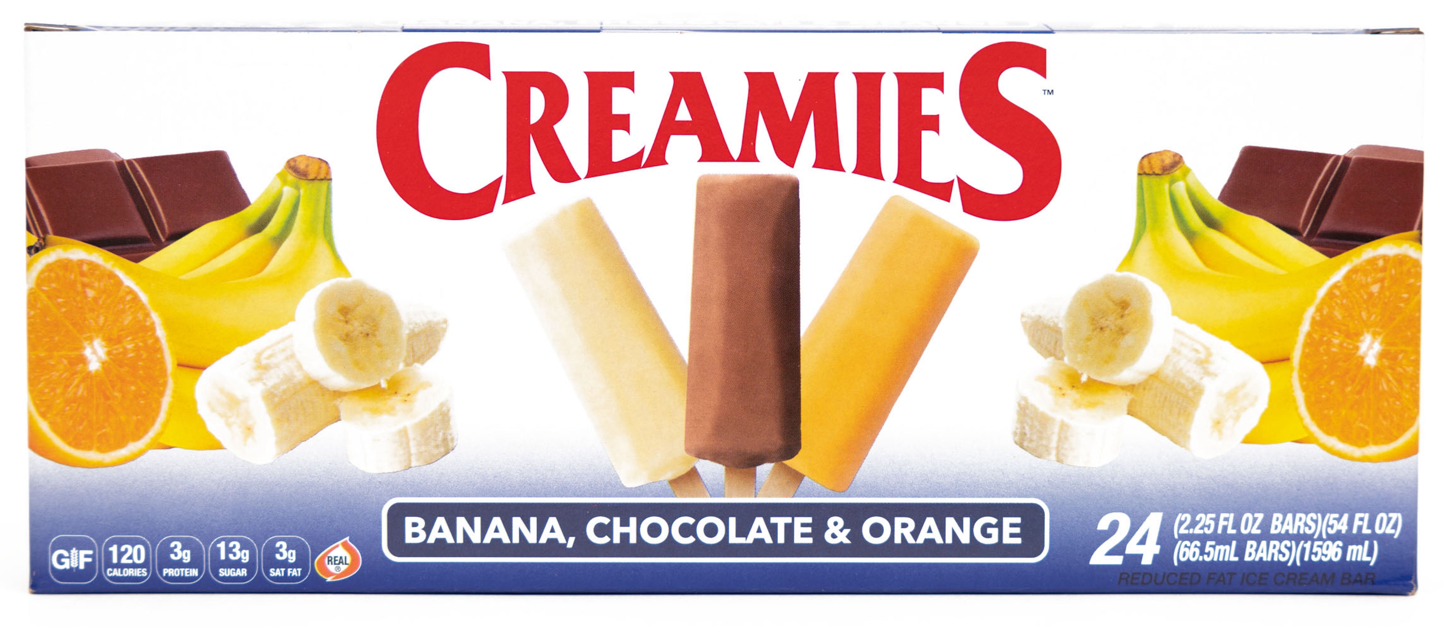 Creamies Variety Ice Cream Bar, 24 Count