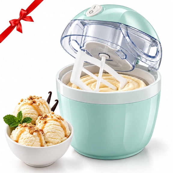 Creamify Ice Cream Maker - 7 In 1 Softie Home Mini Icecream Maker,One-Touch Diy Swirl Cup Icecream Maker,Detachable & Easy To Clean