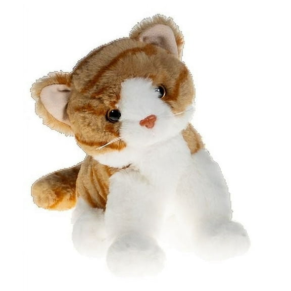 Creamsicle The Tabby Cat 8-inch Recordable Plush Toy Cute Cat Plushie Gift for Birthday Surprises, Christmas, and Kids