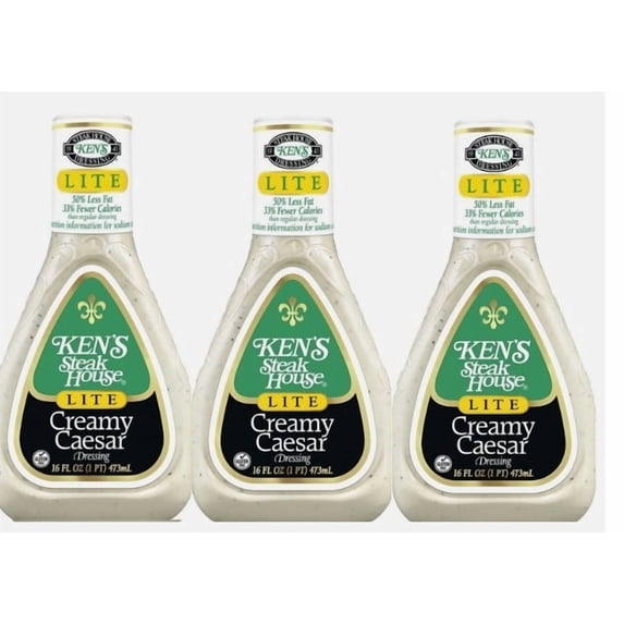 Creamy Caesar Dressing, 3-Pack, 16 oz
