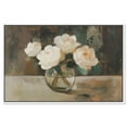 thumbnail image 1 of Creamy Cascade Cluster I Canvas Farmhouse Wall Art by Art Remedy, White Frame, 54 x 36, 1 of 7