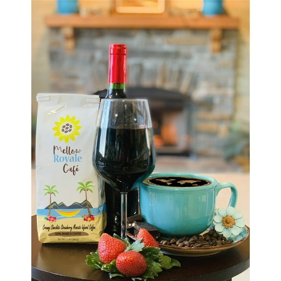 Creamy Chocolate Strawberry Moscato Infused Coffee