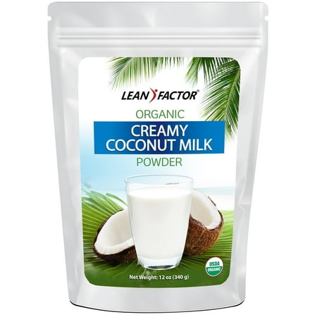 Creamy Coconut Milk Powder Organic - All Natural Creamer (12 oz)