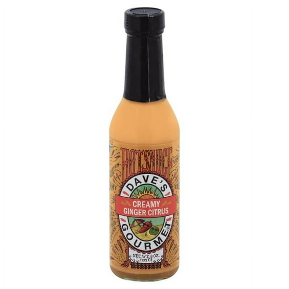 Creamy Ginger Citrus Hot Sauce