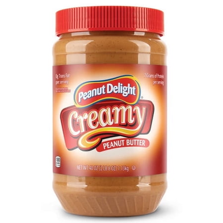 Peanut Delight Creamy Peanut Butter, 40 oz