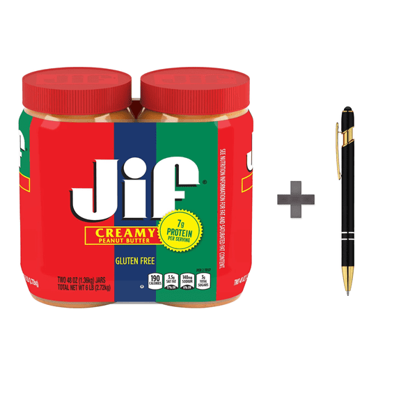 Creamy Peanut Butter, 48 oz., 2 pk.