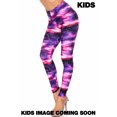 thumbnail image 1 of Creamy Soft Girls Kids Size Leggings, High Rise, Stretchy - by USA Fashion Purple Mist Large, 1 of 2