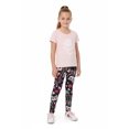 thumbnail image 1 of Creamy Soft Girls Kids Size Leggings, High Rise, Stretchy - by USA Fashion Sugar Skull Kitty Cats Small, 1 of 2