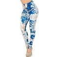 thumbnail image 1 of Creamy Soft Premium Women's Leggings Twisted Eden Vine Regular Size, High Rise, Stretchy & Breathable, Comfortable Fit - by USA Fashion, 1 of 2