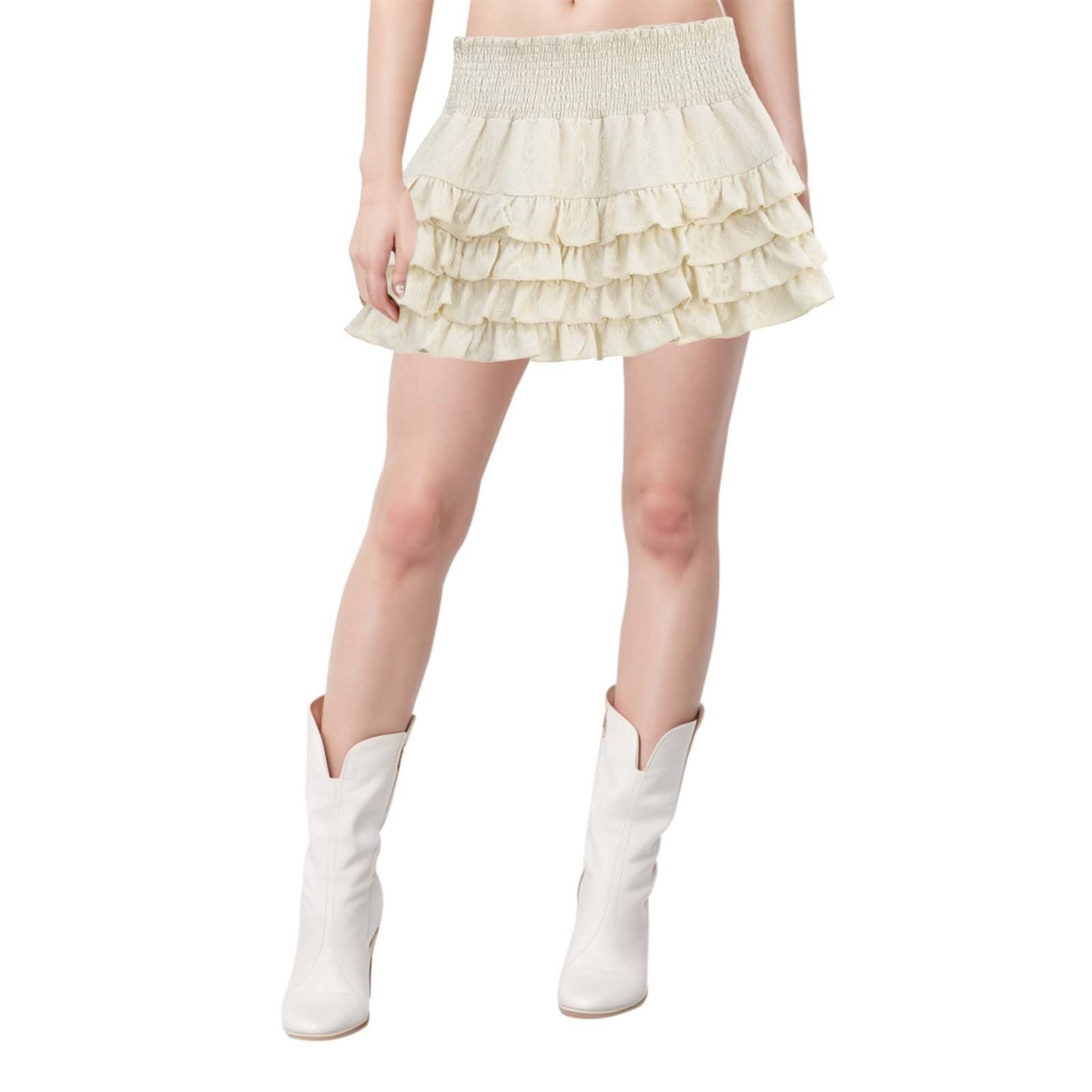 CREME PUFF SKIRT