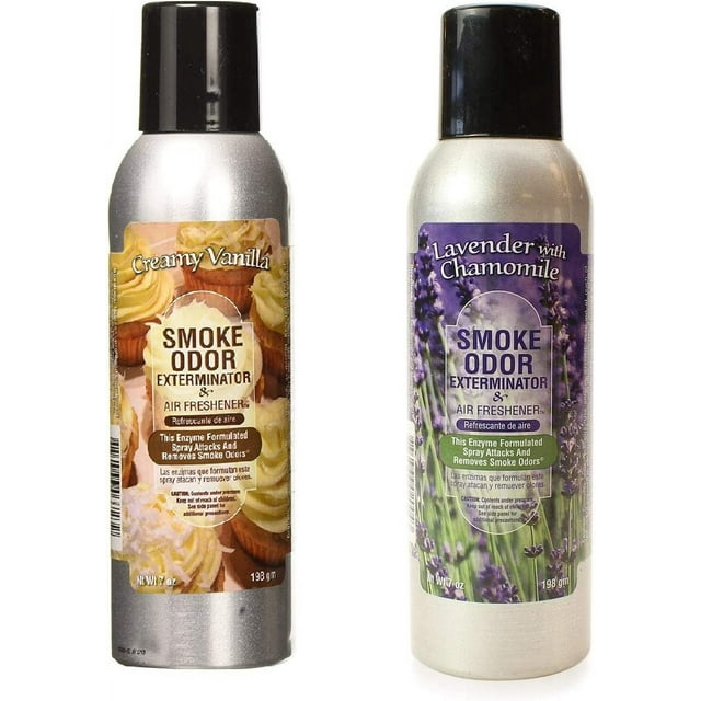 Creamy Vanilla and Lavender With Chamomile Smoke Odor Exterminator 7oz