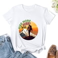 Creaon Outdoor Theme Pattern Women's ShortSleeve Tshirt, Size S3XL