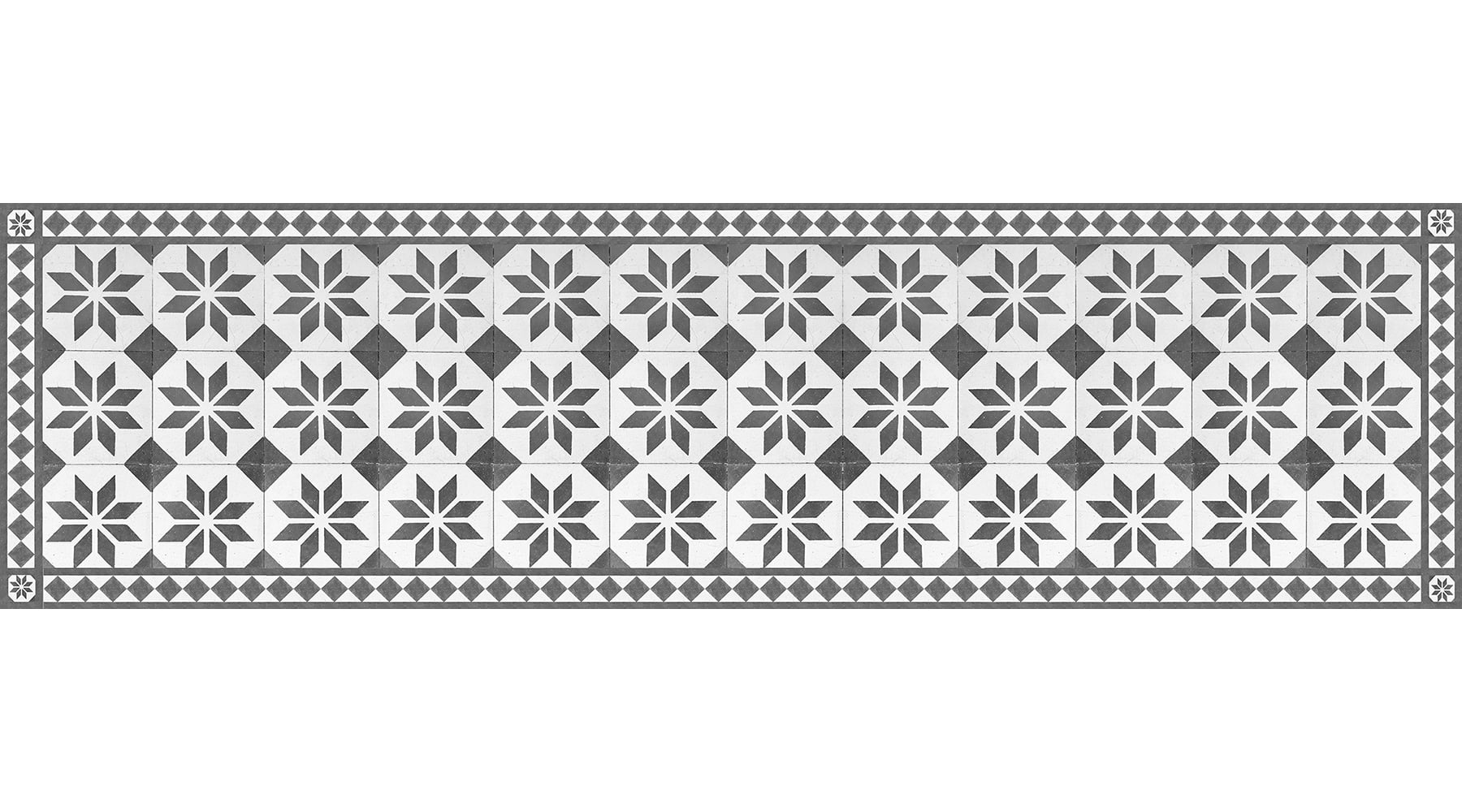 Crearreda Old Style Carpet Vinyl Floor Runner