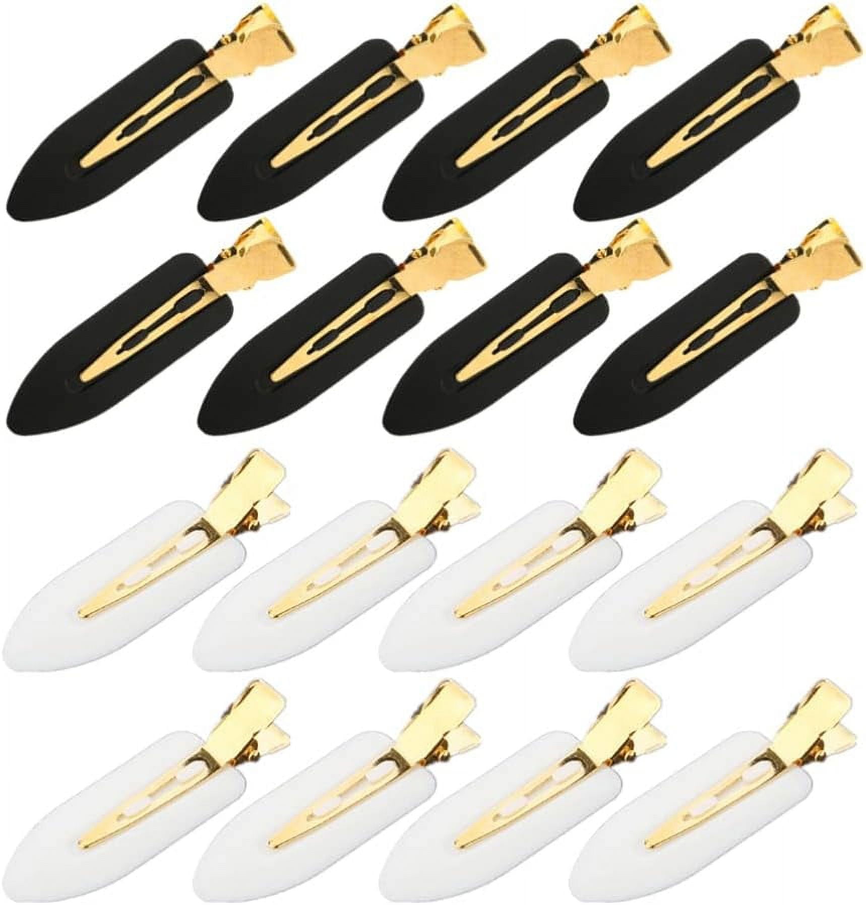 Creaseless Hair Clips 16Pcs No Bend Hair Clips No Crease Hair Clips