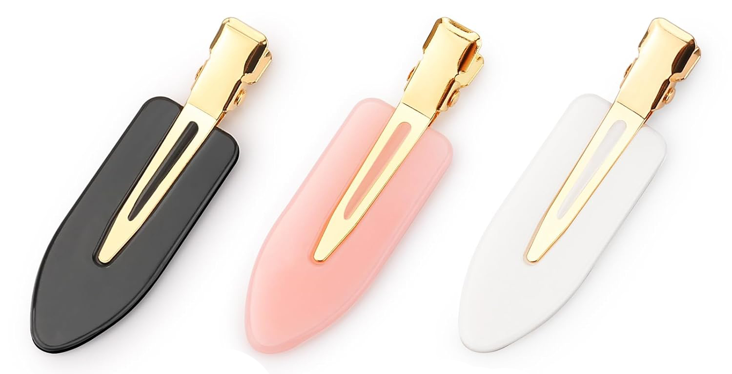 Creaseless Hair Clips No Bend No Crease Hair Clip Makeup  display picture 3