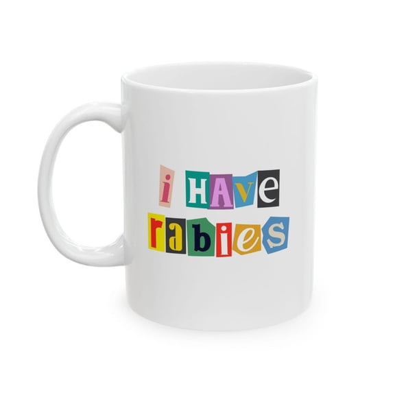 Creat Typography Ceramic Mug, Fun Coffee Cup for Humor Lovers, Unique Gift for F11RIENDS, Tea Mug, Quirky Kitchen DE1cor