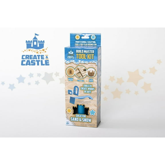 Create-A-Castle Plastic Sand & Snow Tool Kit