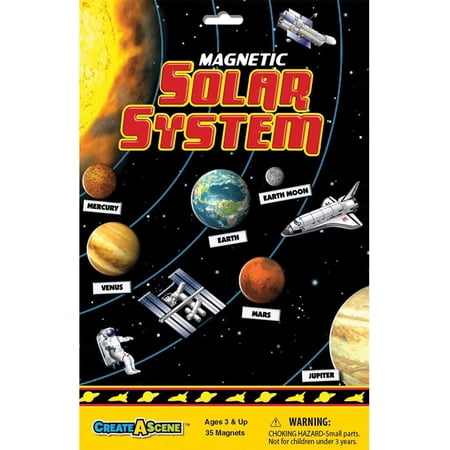 Create-A-Scene Magnetic Playset - Solar System
