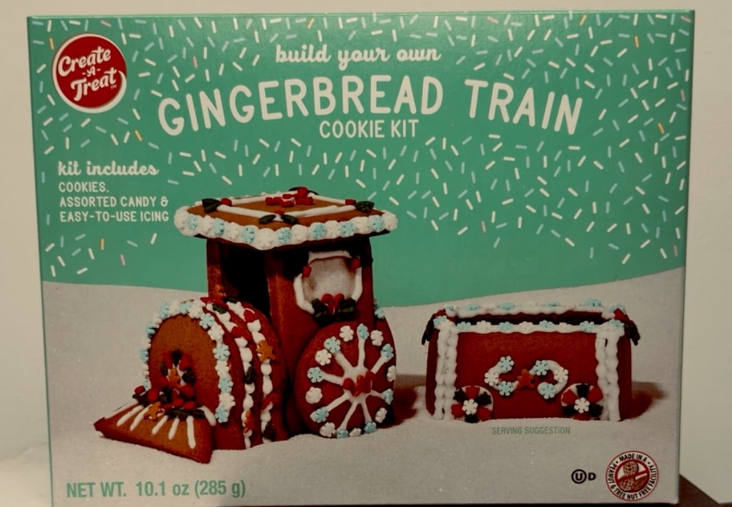 Create-A-Treat Gingerbread Train Cookie Kit, 1 Count