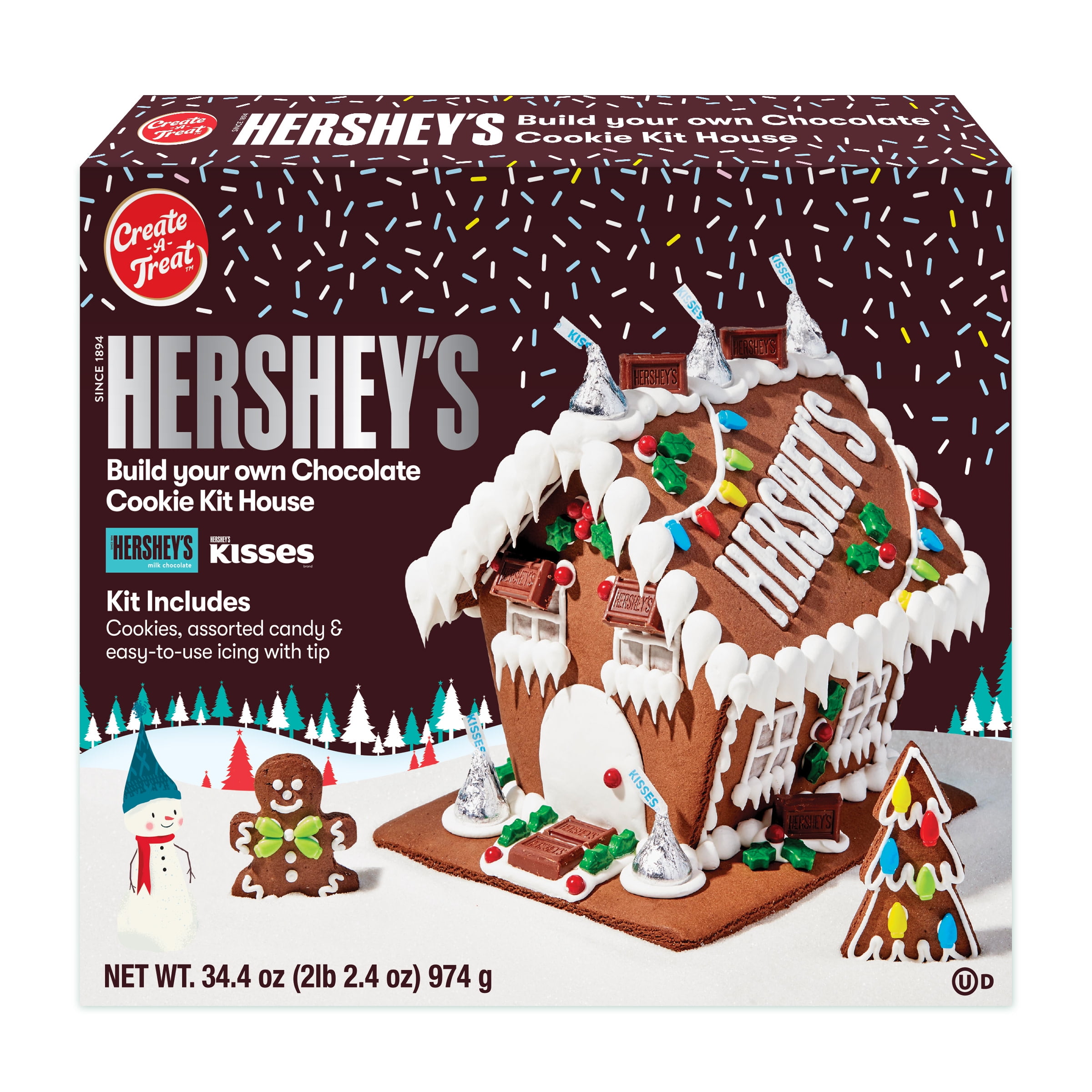 Create A Treat Hershey's Chocolate Cookie House