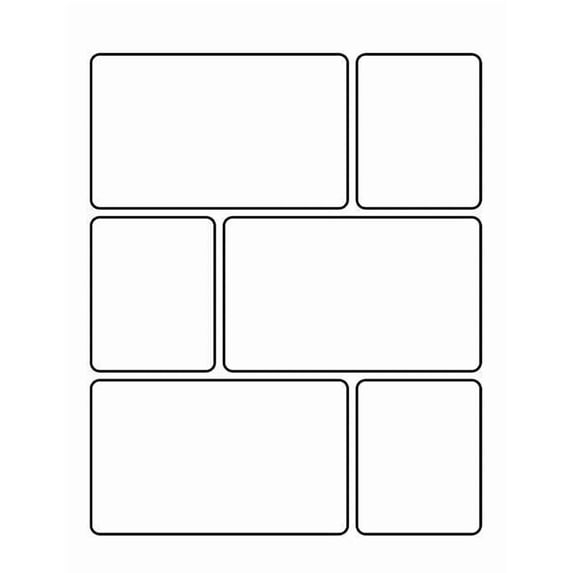 Create Your Own Comic Book - Rounded 100 Comic Strips Vol II - Create ...