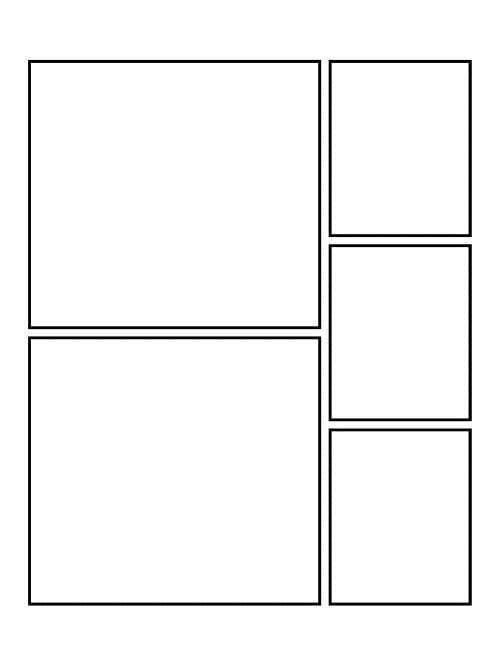 Create Your Own Comic Book - Square 100: Comic Strips Vol IV - Create ...