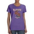 thumbnail image 1 of Create Every Day Shaped T-Shirt Women -Image by Shutterstock, Female XX-Large, 1 of 4