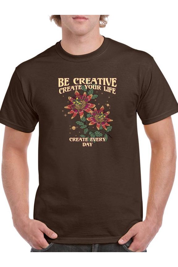 Create Every Day T-Shirt Men -Image by Shutterstock, Male Medium