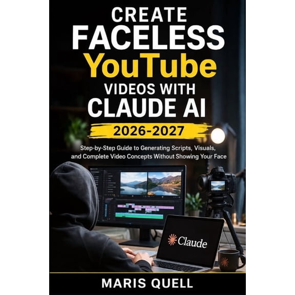 Create Faceless Youtube Videos with Claude AI: Step-By-Step Guide To Generating Scripts, Visuals, And Complete Video Con, (Paperback)