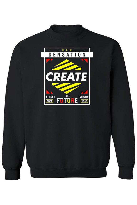 Create For Future Sweatshirt Men -Image by Shutterstock, Male 4X-Large