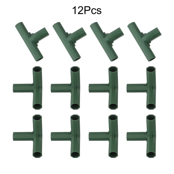 Create Functional Frames with 12pcs of 16mm PVC Pipe Connectors for Greenhouses