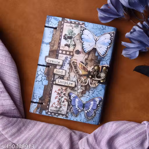 Create & Inspire Print special binding A5 Diary Un-Ruled 200 Pages (Multicolor) 7x5 inch