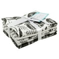thumbnail image 1 of Create It 18" x 21" Cotton Modern Farmhouse Precut Sewing & Craft Fabric Bundle, White 5 Piece, 1 of 13