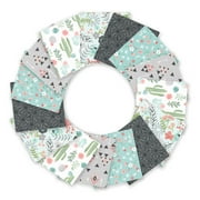 Create It 18x21 Cotton Aiyana Precut Sewing & Craft Fabric Bundle, Multicolor 15 Piece