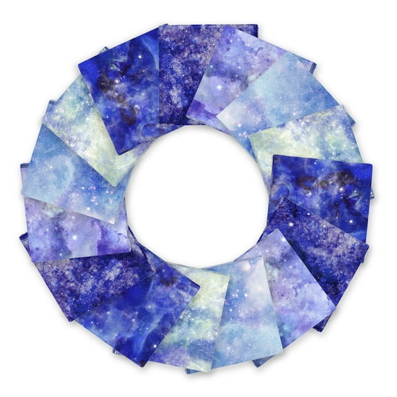 Create It 18"x21" Cotton Celestial Precut Sewing & Craft Fabric Bundle, Multicolor 15 Piece