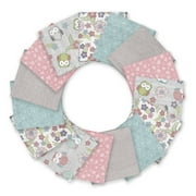 Create It 18x21 Cotton Flannel Hootsie Precut Sewing & Craft Fabric Bundle, Multicolor 15 Piece