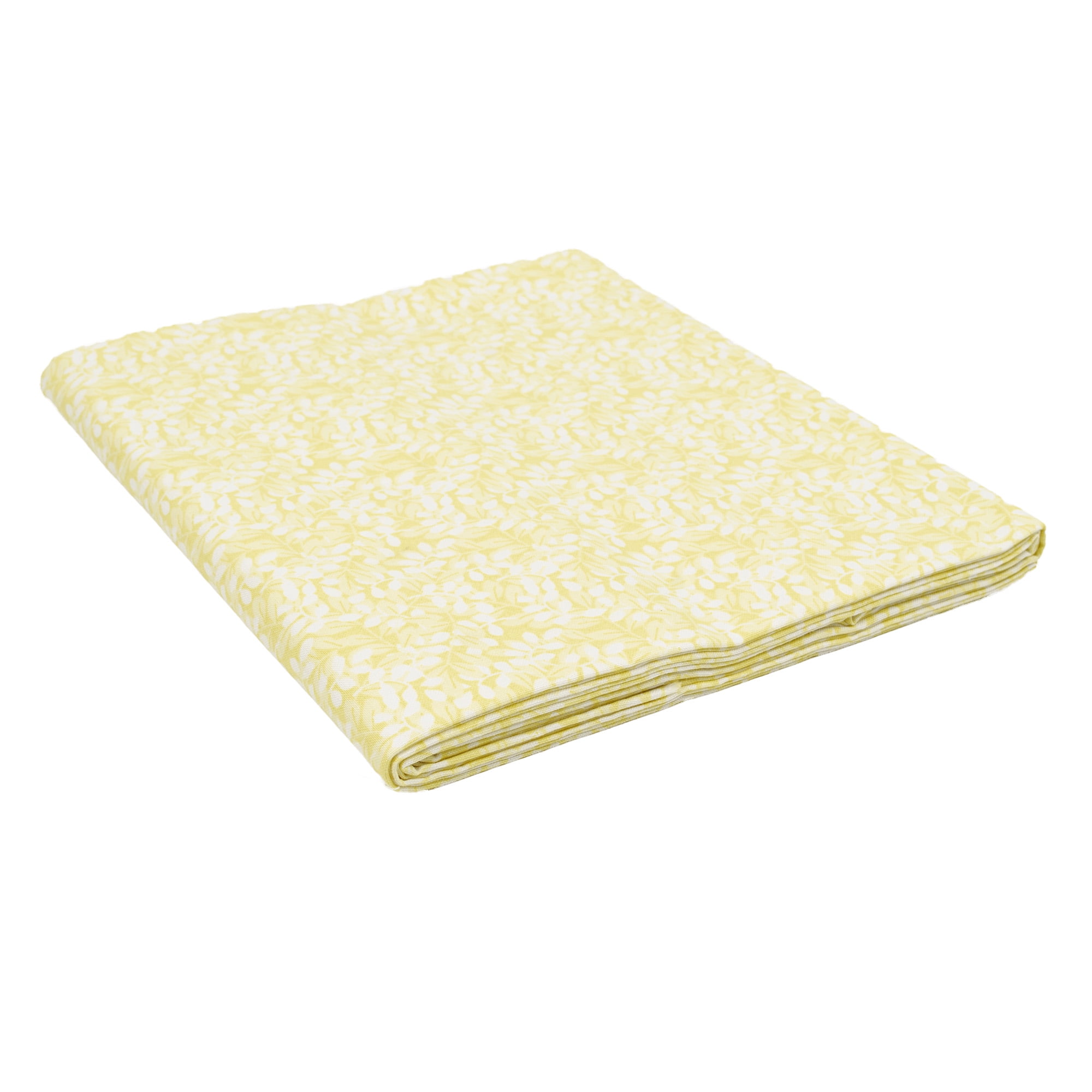 Create It 2 yard Cotton Floral Texture Precut Sewing & Craft Fabric, Yellow 1 Piece